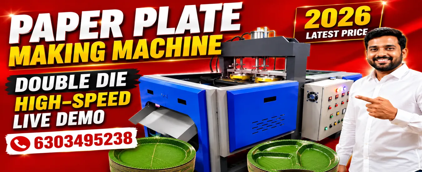 Paper Plate Making Machine